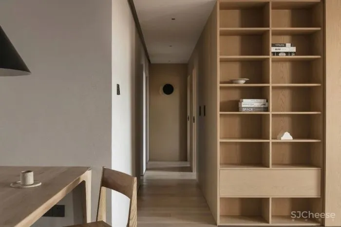 130㎡禅意居所,竖百叶与原木太美了!