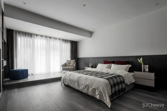 220㎡下跃五居室,现代摩登范儿 宏福樘设计