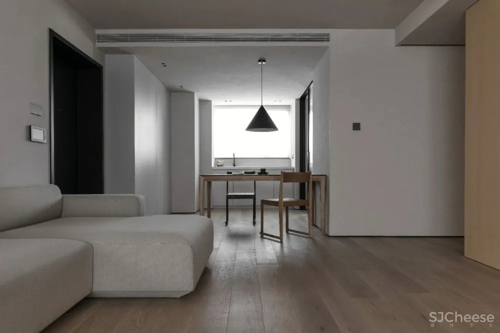 130㎡禅意居所,竖百叶与原木太美了!