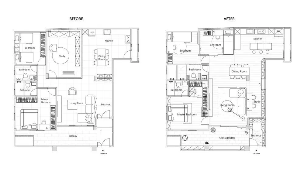 一座光与绿植相依的城市別苑,一座孩童与植物共生,学习感知四季转移的小苑