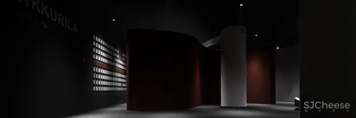 GHB • TIKKURILA展厅｜一场“浪费”勾勒出的空间欲望