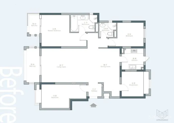 打破传统格局，对坐式客厅更具仪式感丨木桃盒子