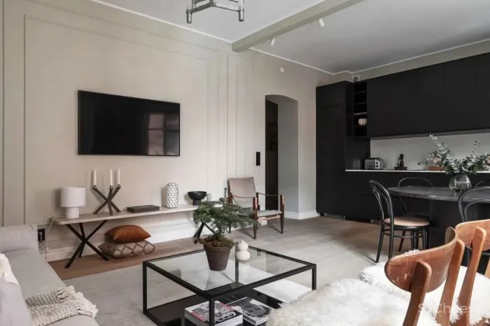 优雅细节,打造78m²现代北欧人居