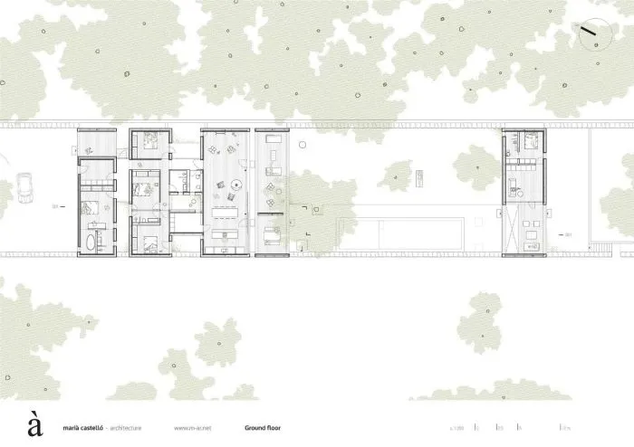 朴素的极简主义住宅