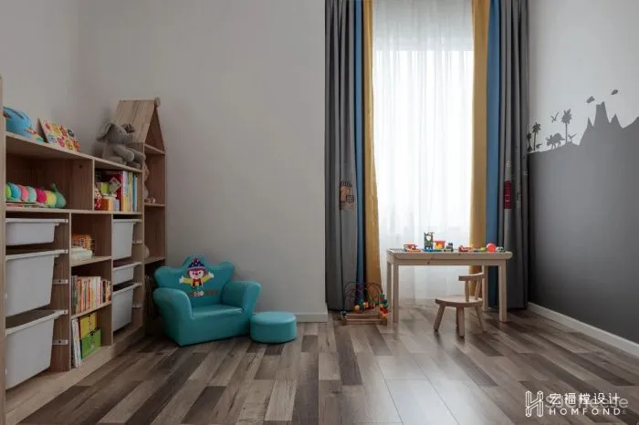 120㎡现代空间,高密度生活下的舒缓居所 宏福樘设计