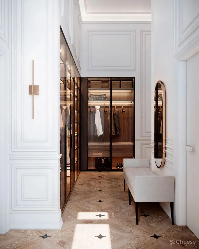 129㎡一居室,古典与现代的气氛,好迷人!