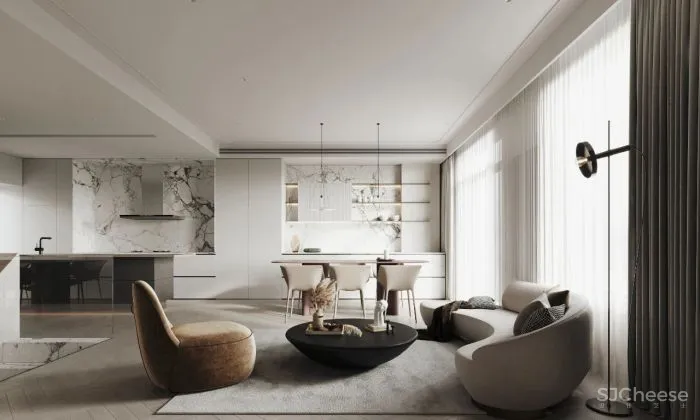 HUERNE 海上风华 • 黑白之间，用极致简约重塑法式浪漫