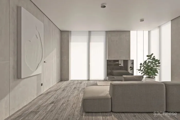 100㎡高级灰空间,极具设计感!