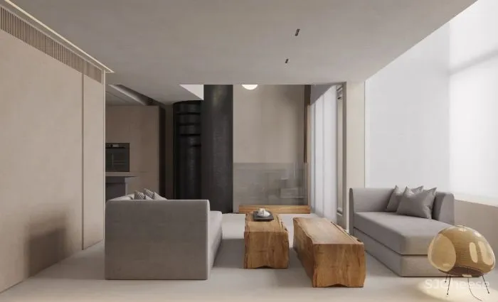 新作 丨 涵瑜设计:城市穴居 繁华里的私域空间