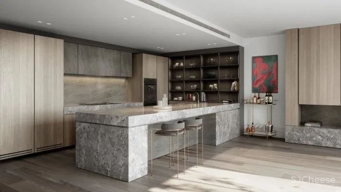 只有 10 户的公寓楼, 有质感的精装才有格调