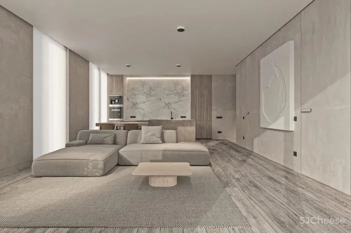 100㎡高级灰空间,极具设计感!