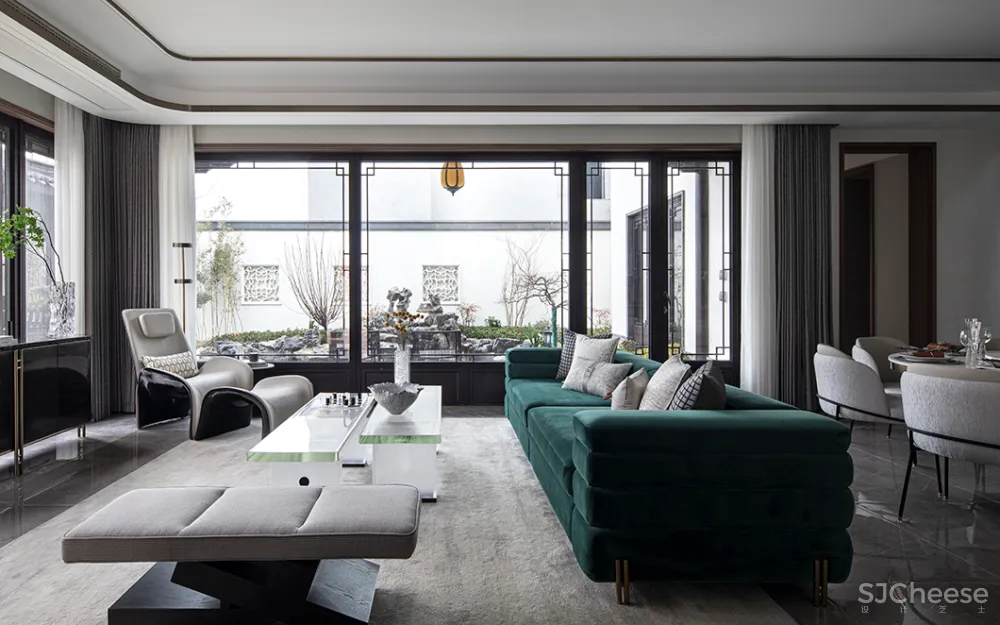 新作丨 必扬设计:中式苏派合院,宁静致远!