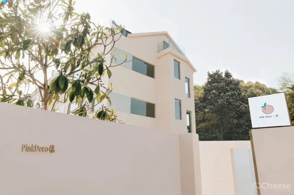 桃粉色ins风,温柔与硬朗的平衡 则问设计