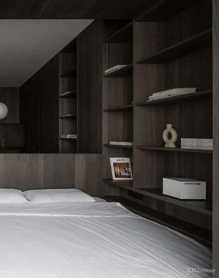 新作 塑造幽暗静谧的沉浸式住宅 一间静室 一点设计