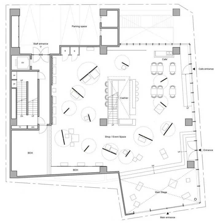 新作 “剧场”商店 HARUKI OKU DESIGN PAN PROJECTS