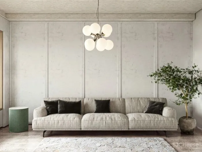 原木 白色的经典搭配,耐看极了!