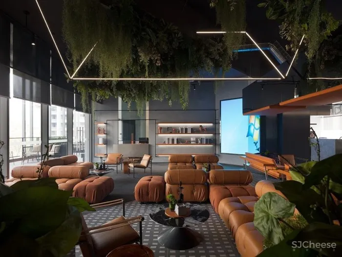 森境设计王俊宏丨广东江门.海悦尚珩华庭售楼处