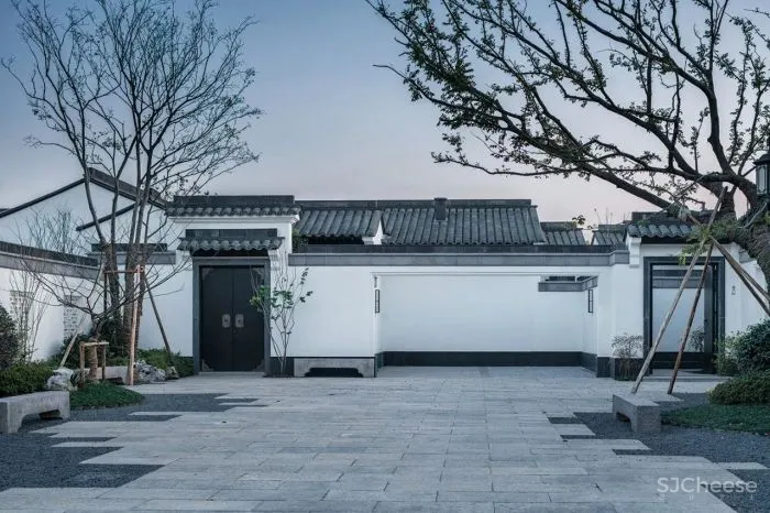 中式黑白灰,绝美。