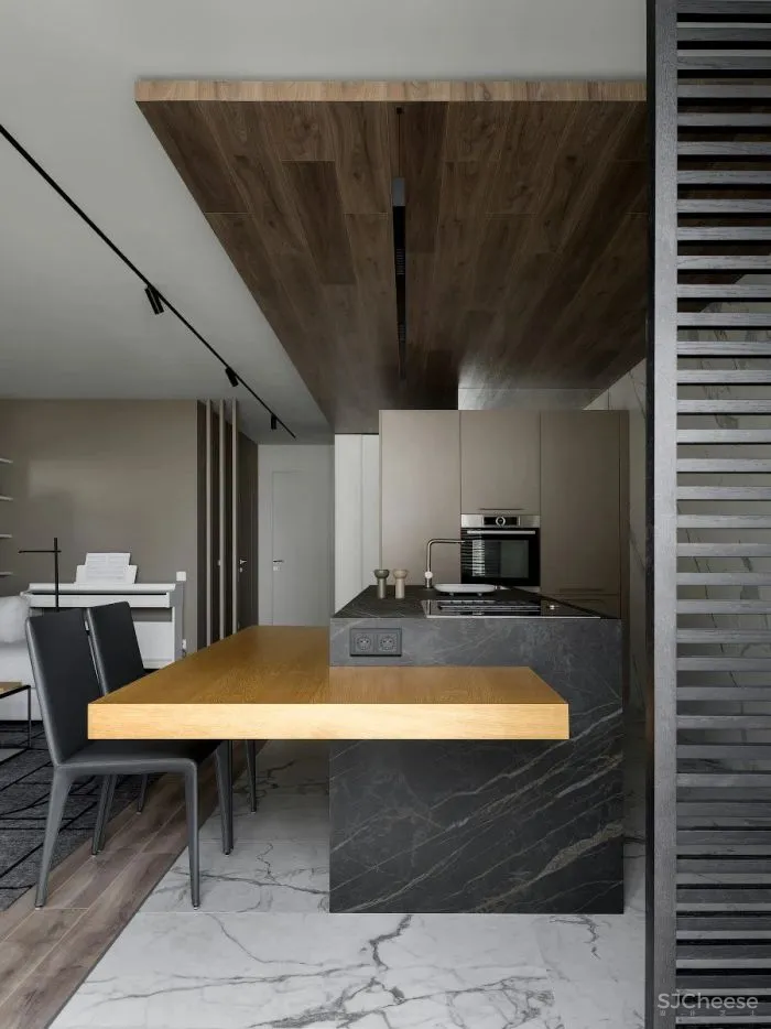 QUADRUM STUDIO │ 现代极简的功能住宅,NN_Flat