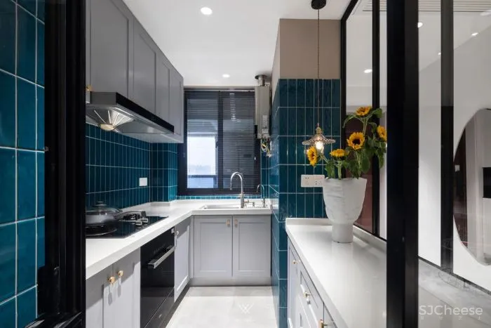 89㎡现代北欧,极简大方的设计,营造清新优雅的舒适