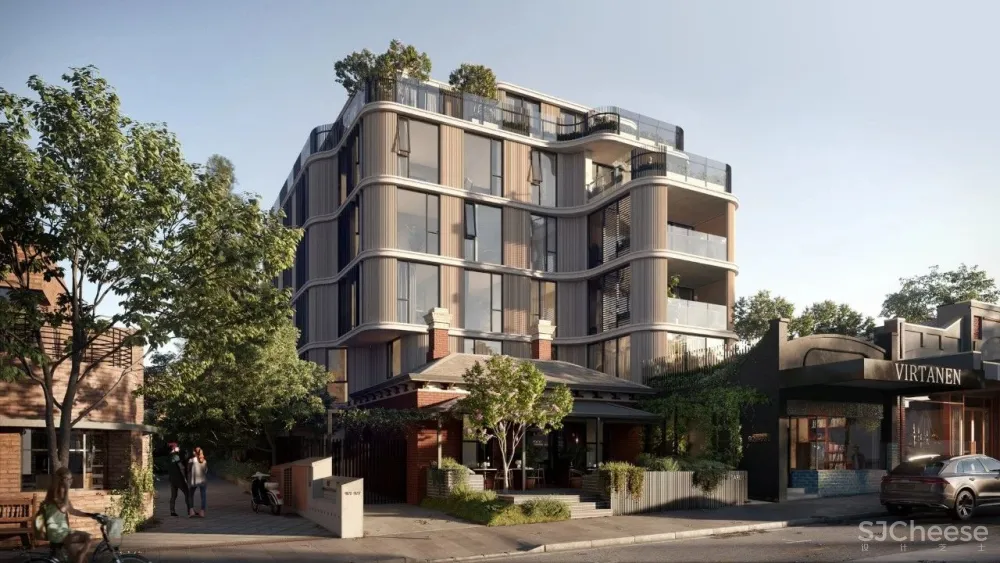 只有 10 户的公寓楼, 有质感的精装才有格调