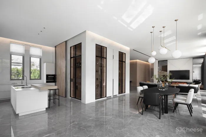 800㎡极简别墅设计，于繁华处，静赏空之境界！