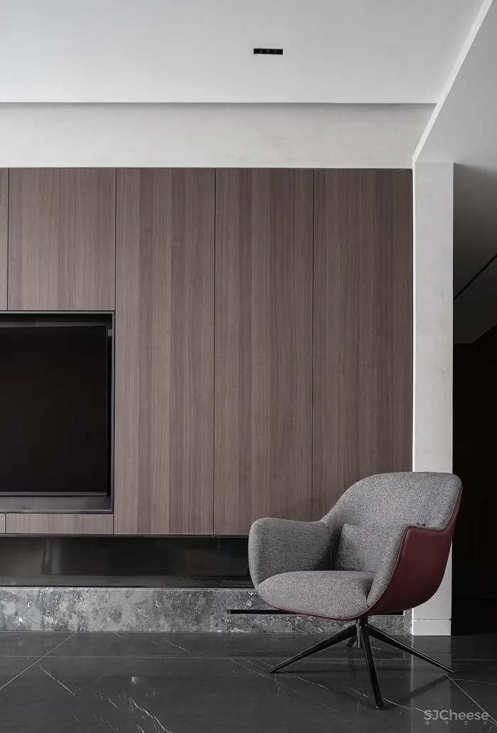 新作丨 夏承龙:240㎡极简私宅,克制而热烈!