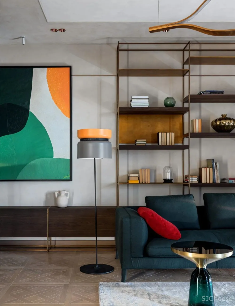 莫斯科现代时尚公寓设计,太有味道了