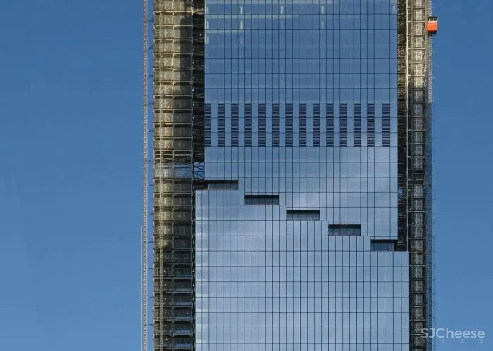 BIG设计的办公大楼,户外露台螺旋上升,每一层都有!