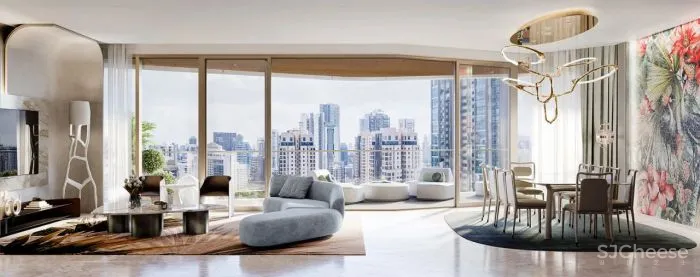 新加坡顶级豪宅正式揭露!270°全景天际线,5居室价值上亿!