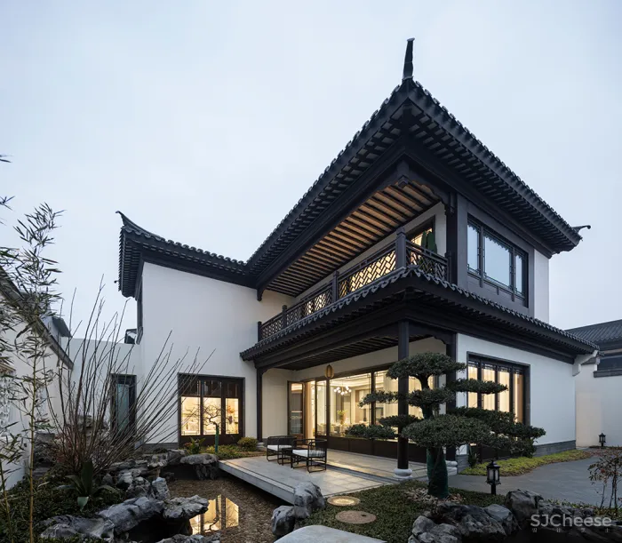 新作丨 必扬设计:中式苏派合院,宁静致远!