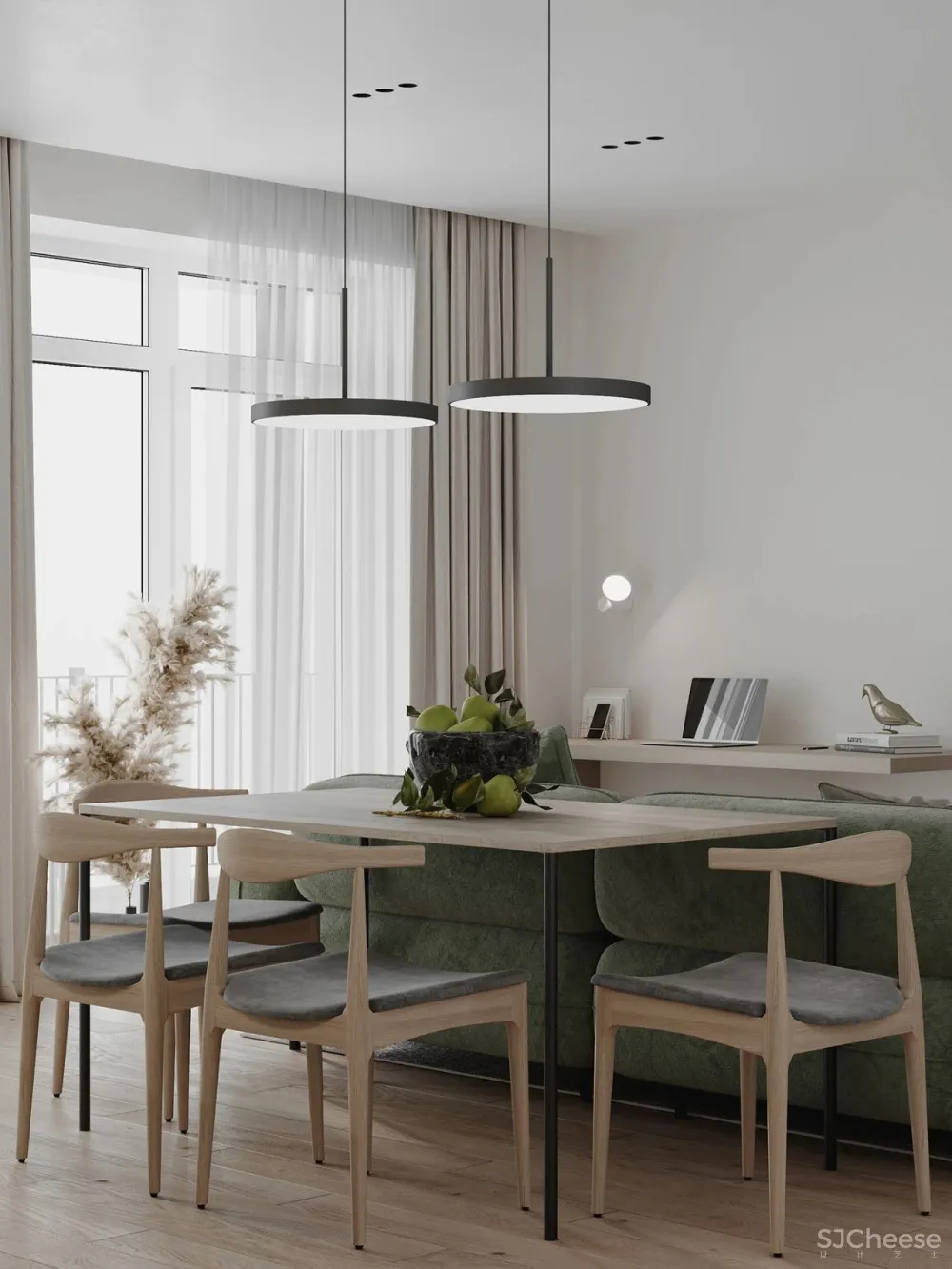 水磨石 橄榄绿,温润美宅!