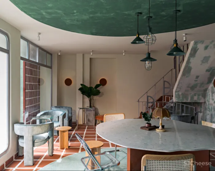 越南新开的创意咖啡馆,这设计很“养眼”