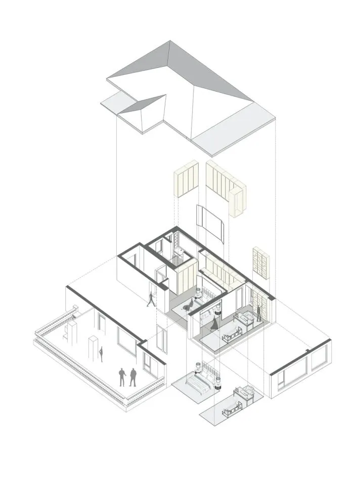 台北城市陳連武新案 開展的卷軸As the handscroll painting unfurls…