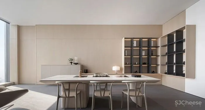 新作丨 YuQiang-Partners 游走于直线与曲线的极简设计