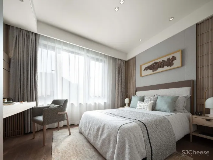 WE DESIGN | 一方天地两相欢喜 绿地•长沙麓湖郡二期样板间