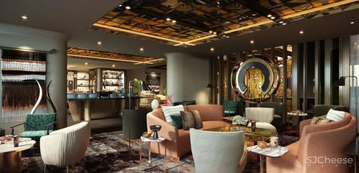 Wilson Associates-新加坡滨海湾鸡尾酒廊MO Bar!