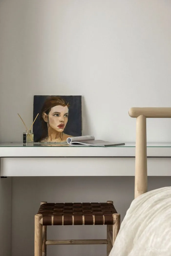 文艺的奶油色调,复古恬静的治愈力量 皋邸设计