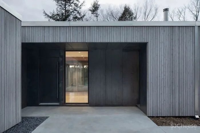 naturehumaine │ 悬浮在森林中的住宅,隐逸而宁静