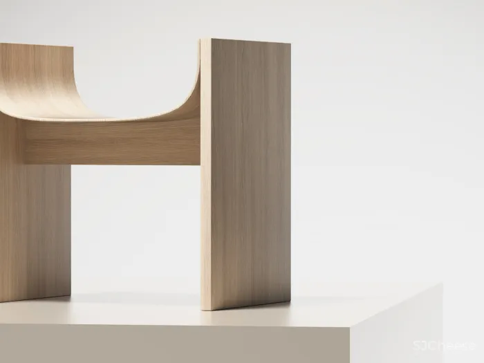 95后小哥做的效果图,同色系更适合极简风