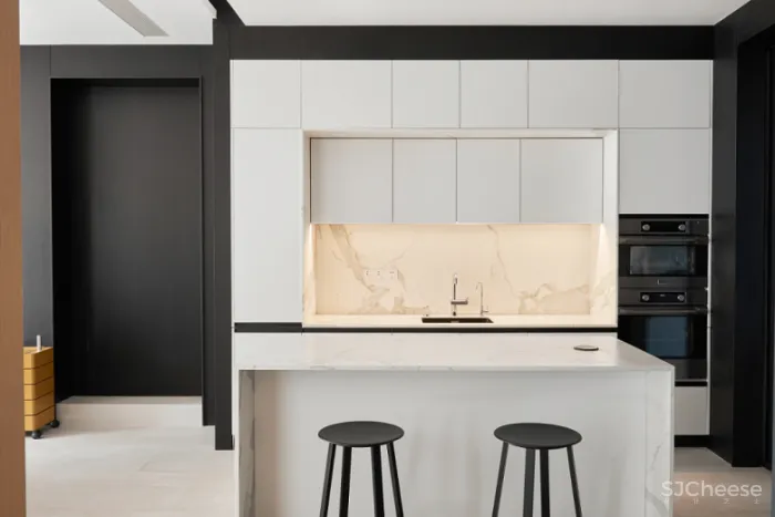 德赛斯岩板应用| 康帝庄园 ,生活明亮且温柔