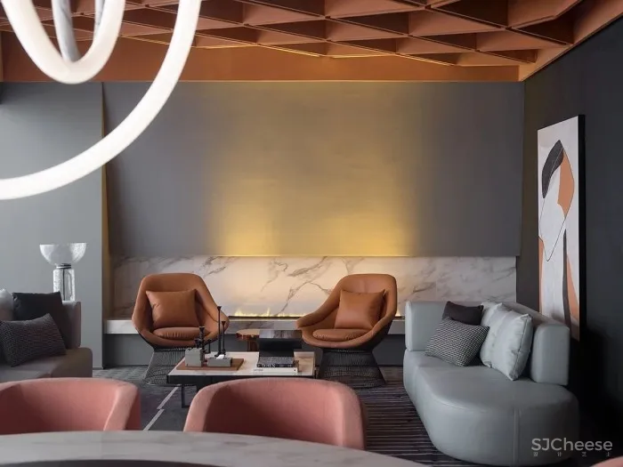 森境设计王俊宏丨广东江门.海悦尚珩华庭售楼处