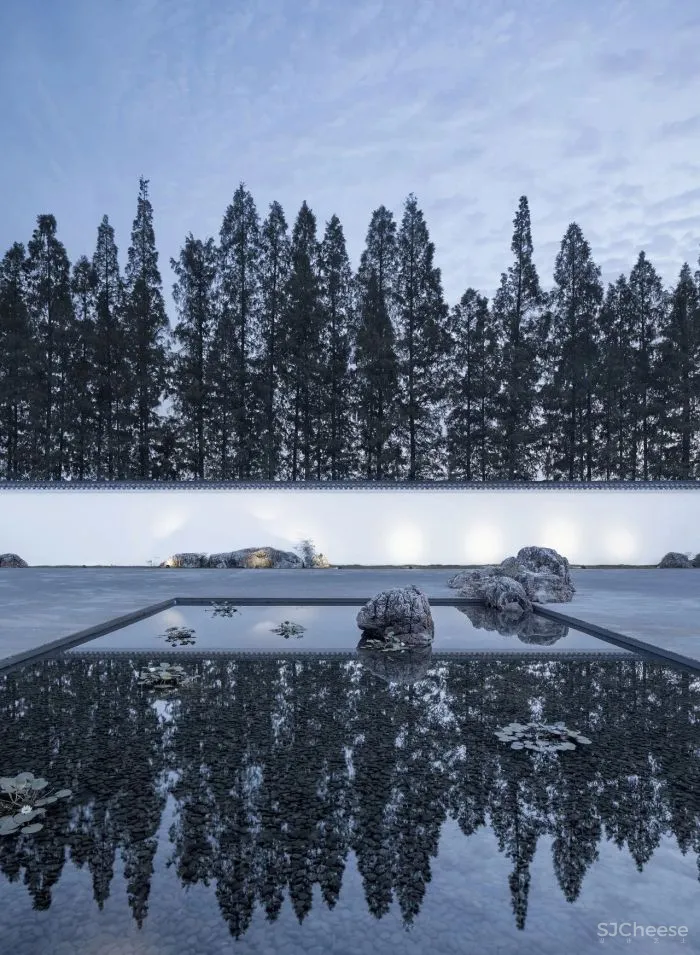 中式黑白灰,绝美。