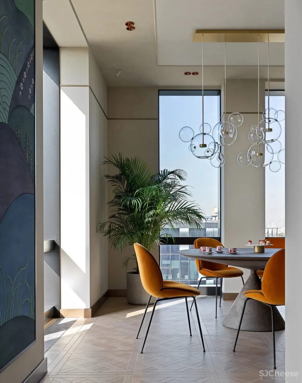 莫斯科现代时尚公寓设计,太有味道了