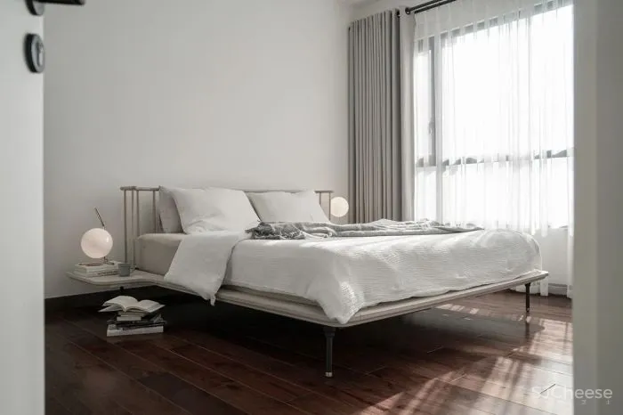 白色系简约时尚单身公寓
