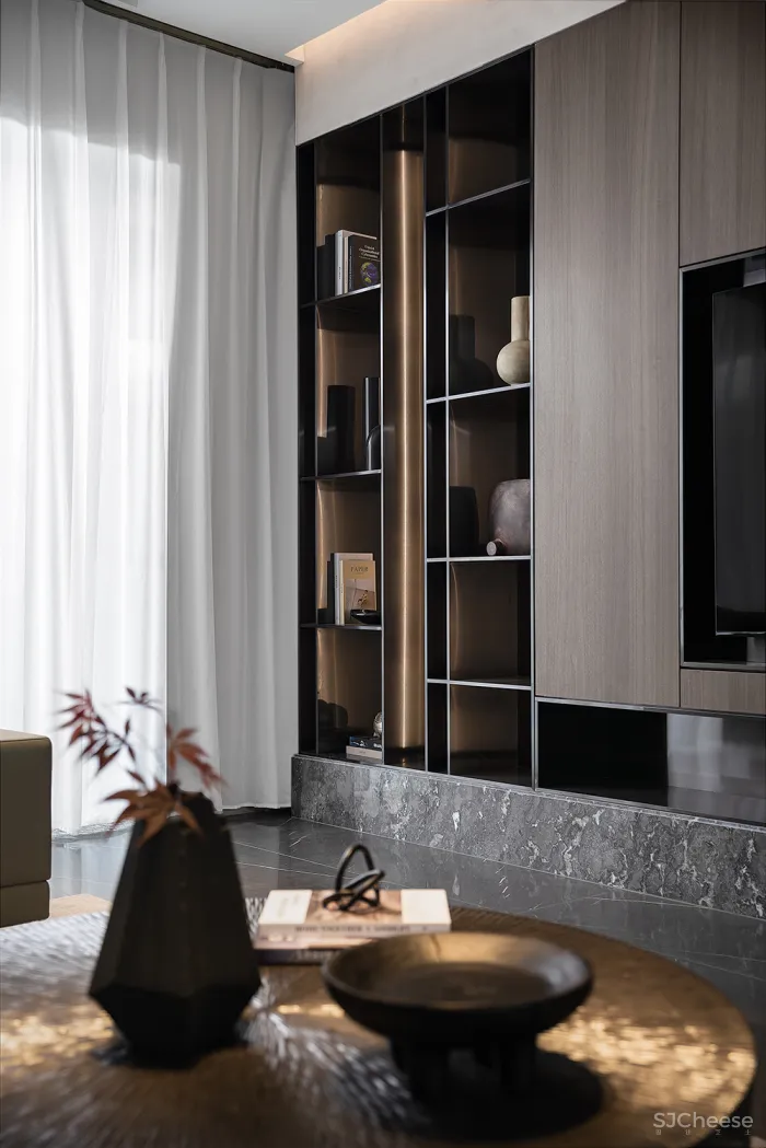 新作丨 夏承龙:240㎡极简私宅,克制而热烈!