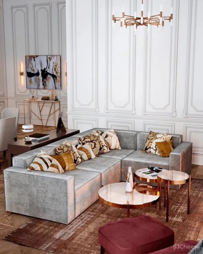 129㎡一居室,古典与现代的气氛,好迷人!