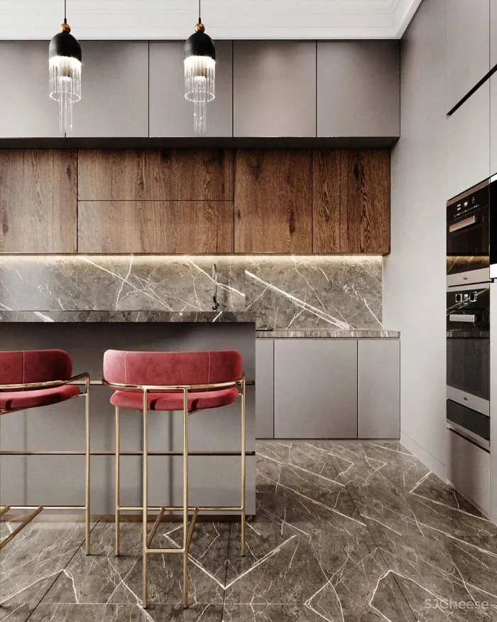 热烈红爱意满满的家