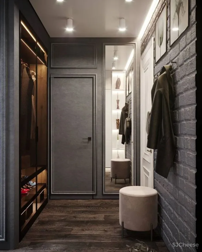 129㎡一居室,古典与现代的气氛,好迷人!