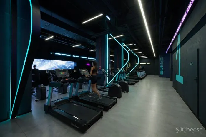 运动的不同维度 莫斯科Kometa Black健身俱乐部